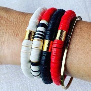 Fav team sports - Georgia Bulldogs Bracelets